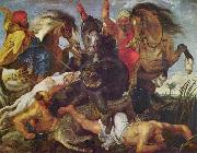 Peter Paul Rubens, Rubens is known for the frenetic energy and lusty ebullience of his paintings, as typified by the Hippopotamus Hunt